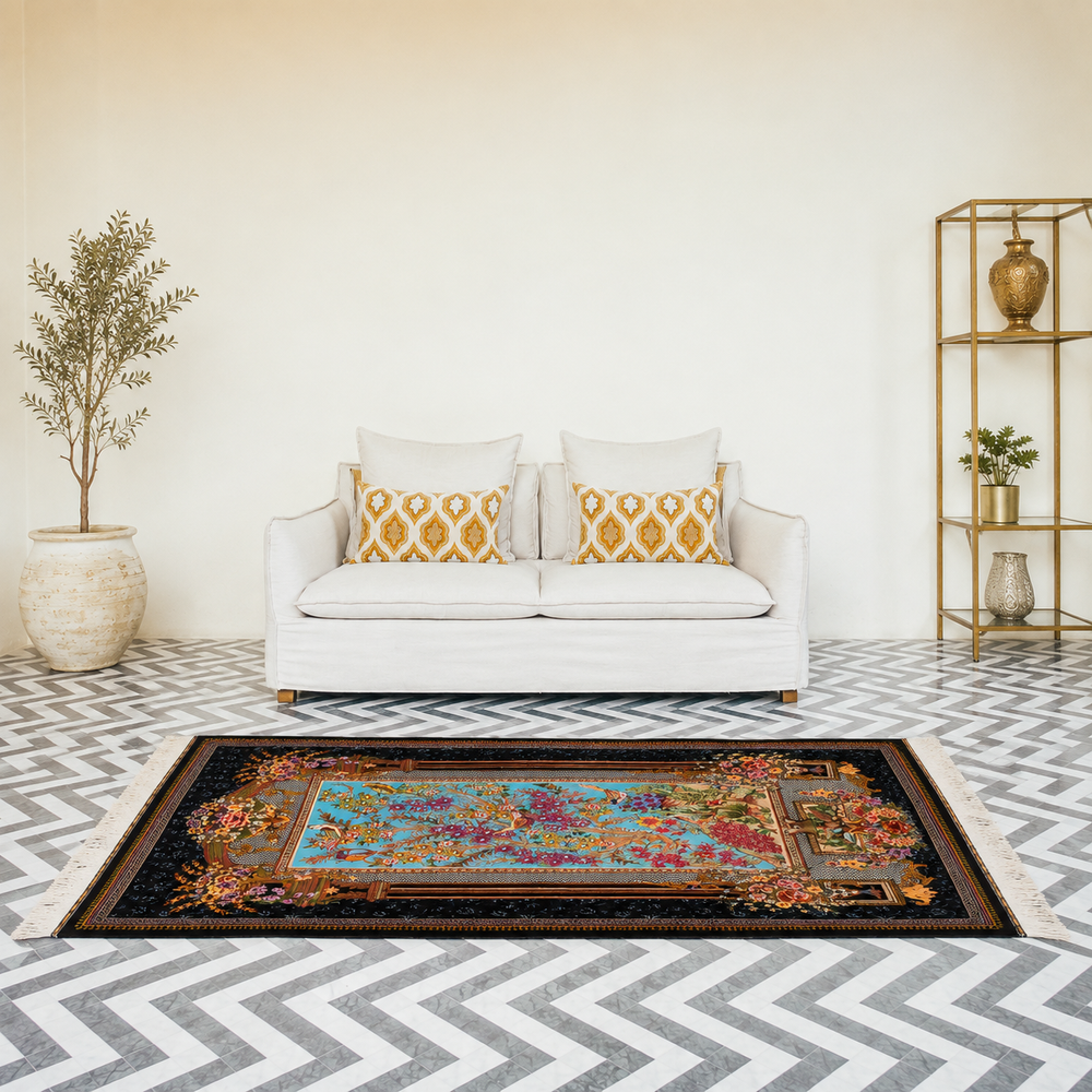 Bird Garden Persian handmade rug