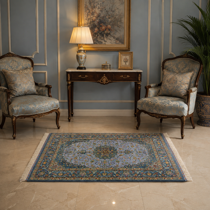 Floral Medallion Persian handmade rug