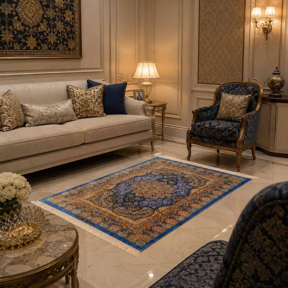 Medallion Persian handmade rug