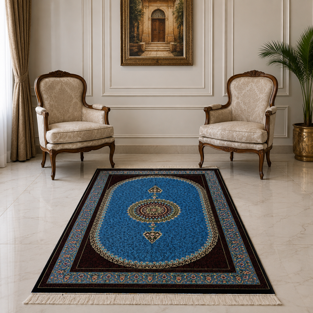 Oval Medallion Persian handmade rug