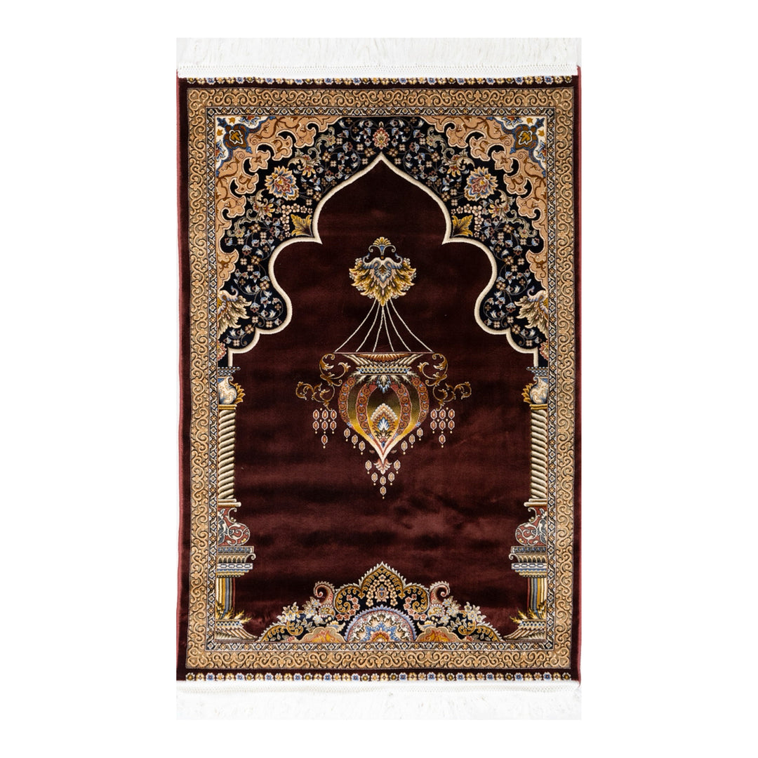 Prayer Mat – Garden – Crimson