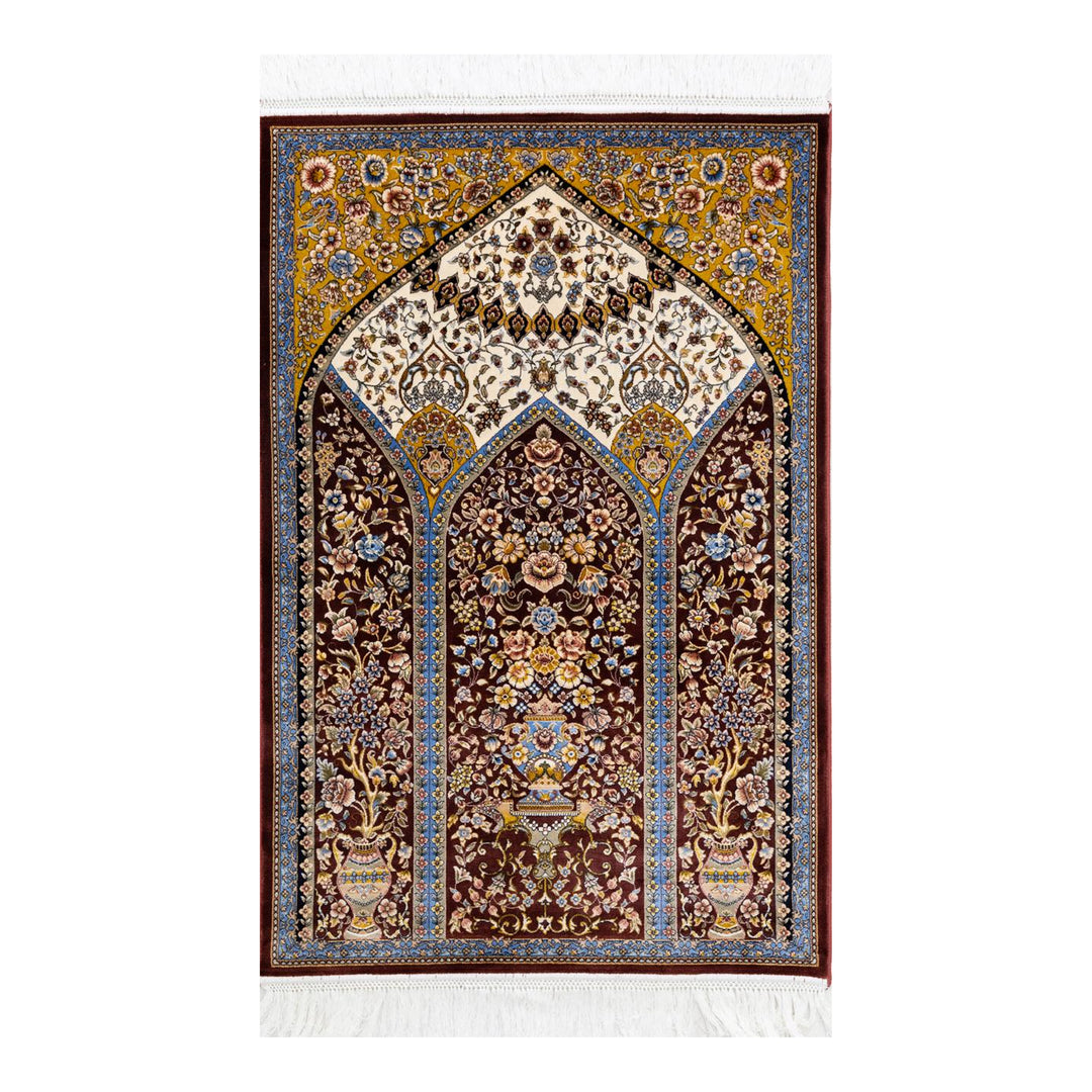 Prayer Mat – Arch – Crimson