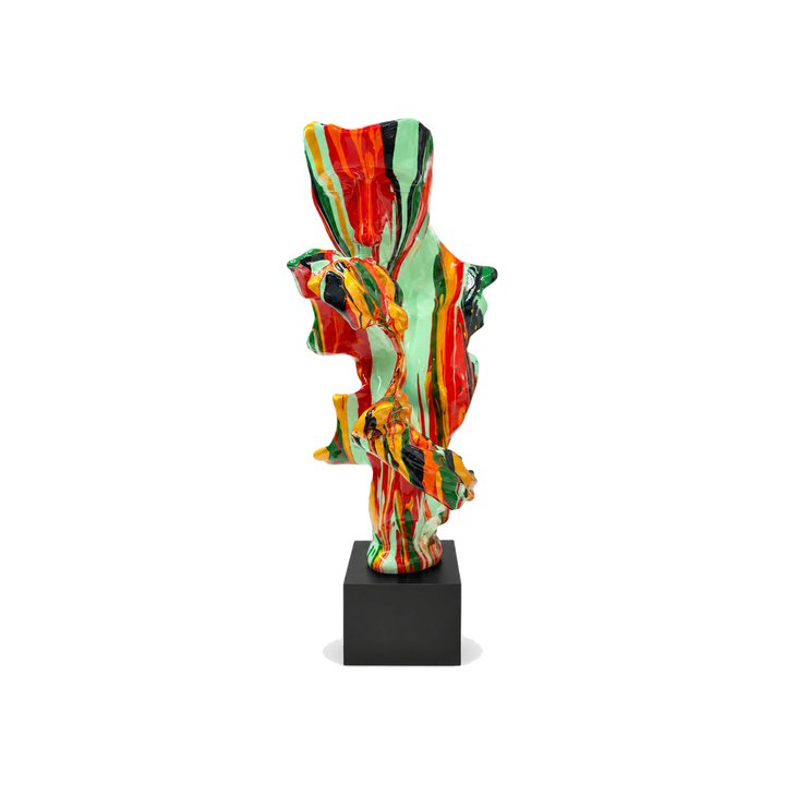 Chromatic Faces Sculpture — isolated product photograph
