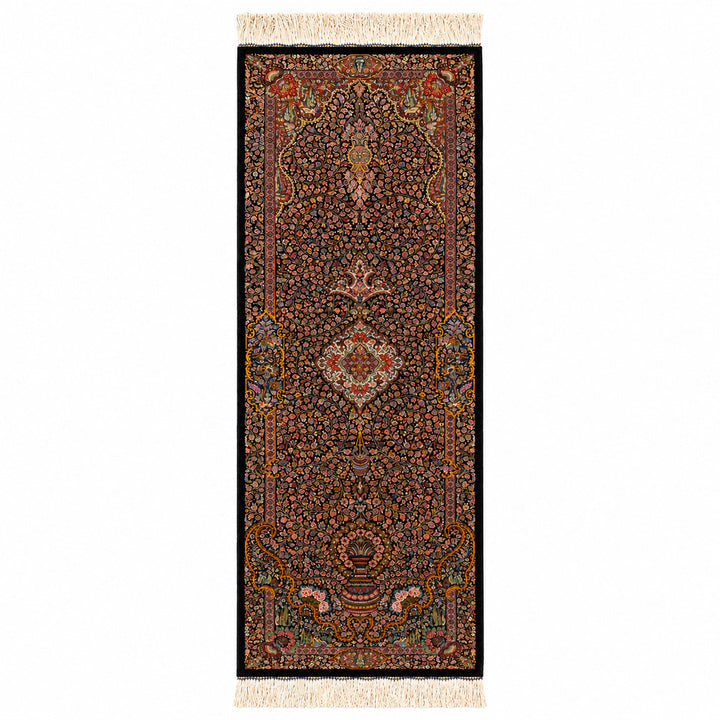 Vase Tree of Life runner MW-HM-0523 - full front view on white background