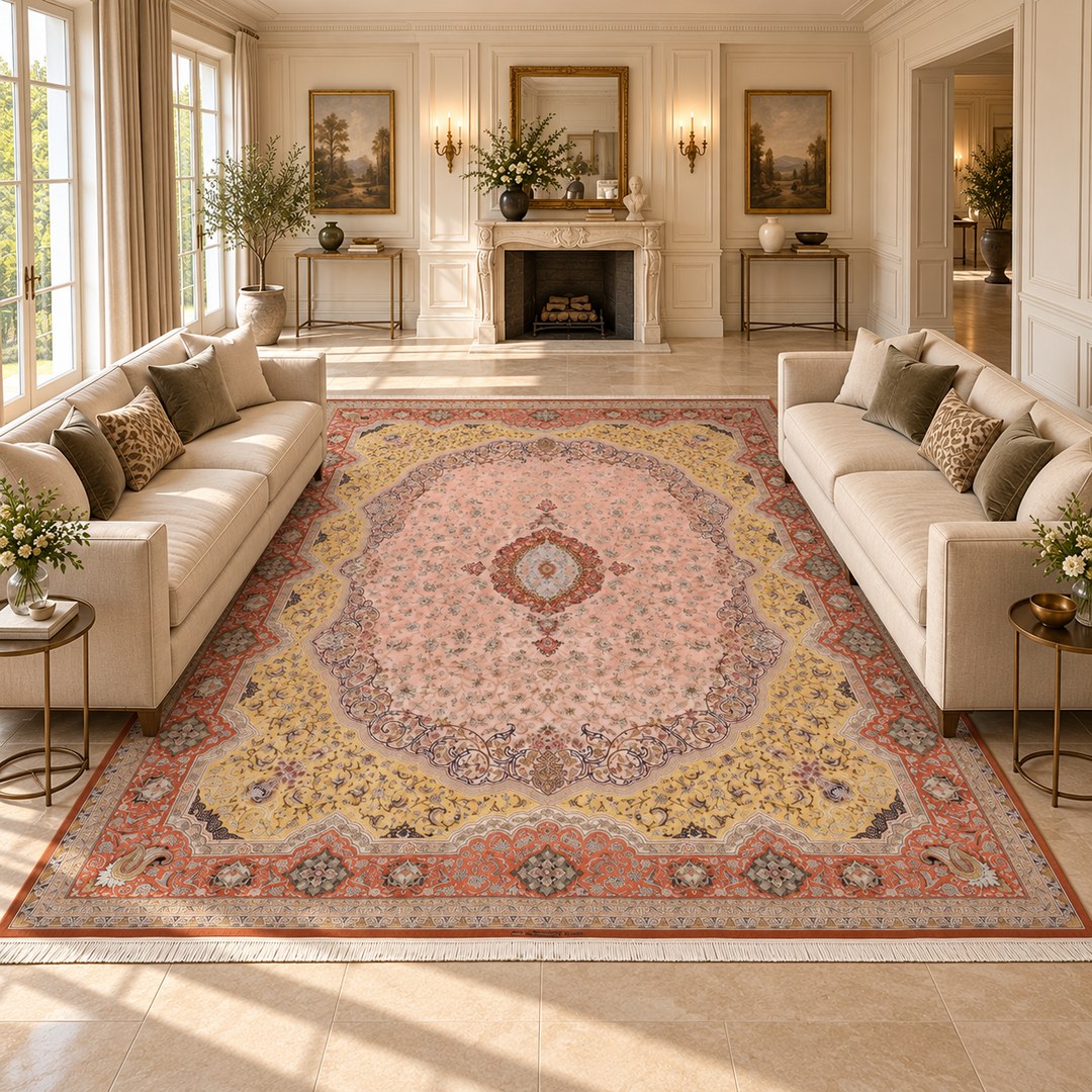 AI-generated interior visualization — MW-HM-0835, 503 x 400 cm; illustrative scale, not a real customer project.