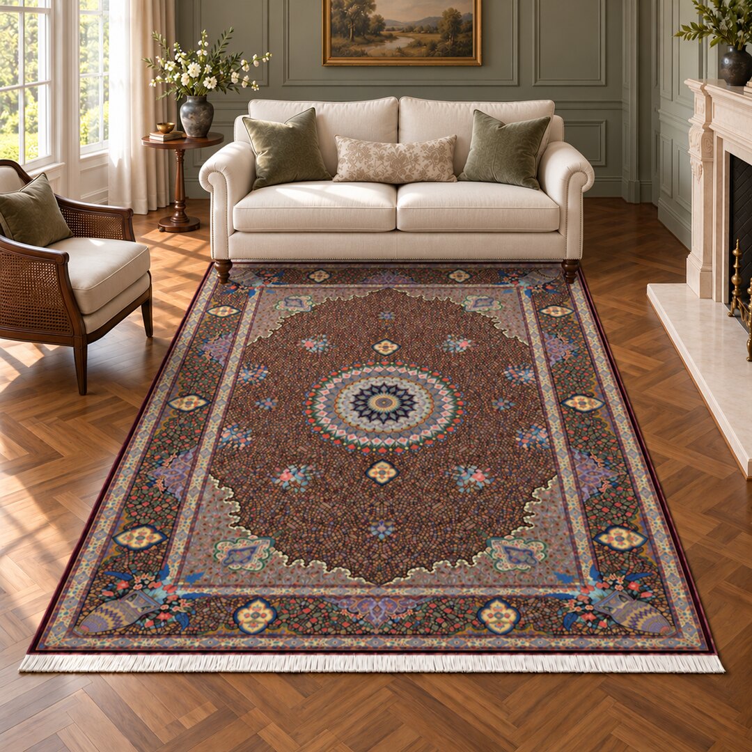 AI-generated interior visualization — MW-HM-0837 — 301 × 198 cm. Illustrative scale; not a measured installation or customer project.