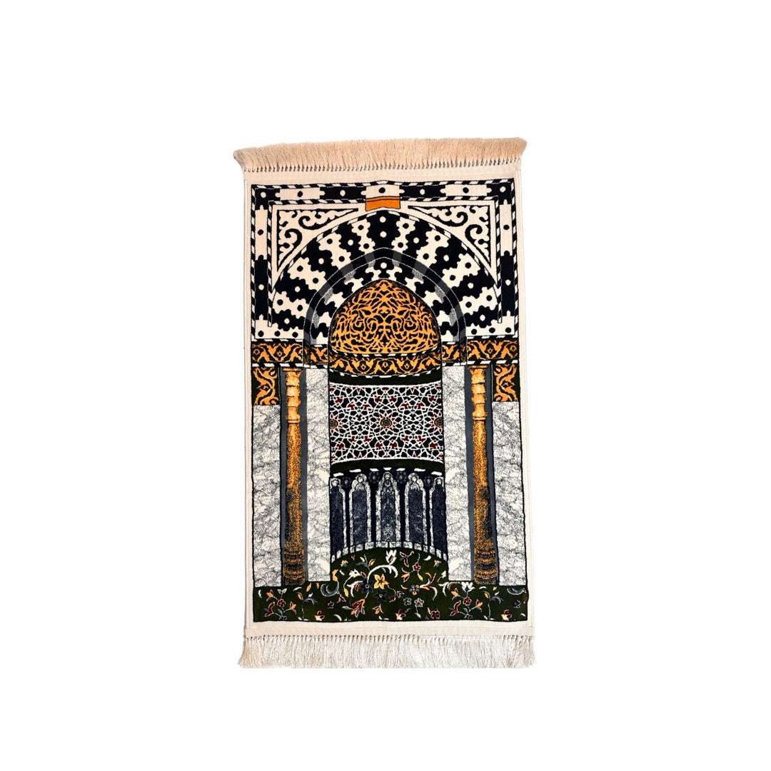 Black prayer mat, 115 x 70 cm - PMD106-042