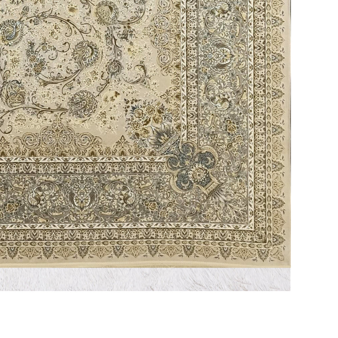 Classic Carpet - Ancient Medallion: authentic corner detail cropped from the original product photograph