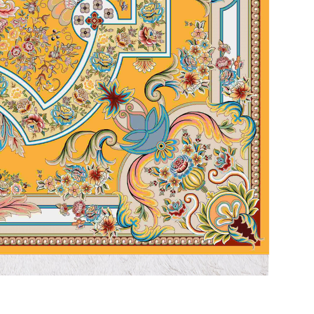 Classic Carpet - Andora: authentic corner detail cropped from the original product photograph