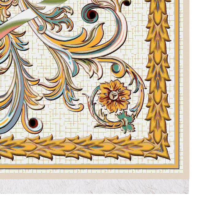Classic Carpet - Arcadia: authentic corner detail cropped from the original product photograph