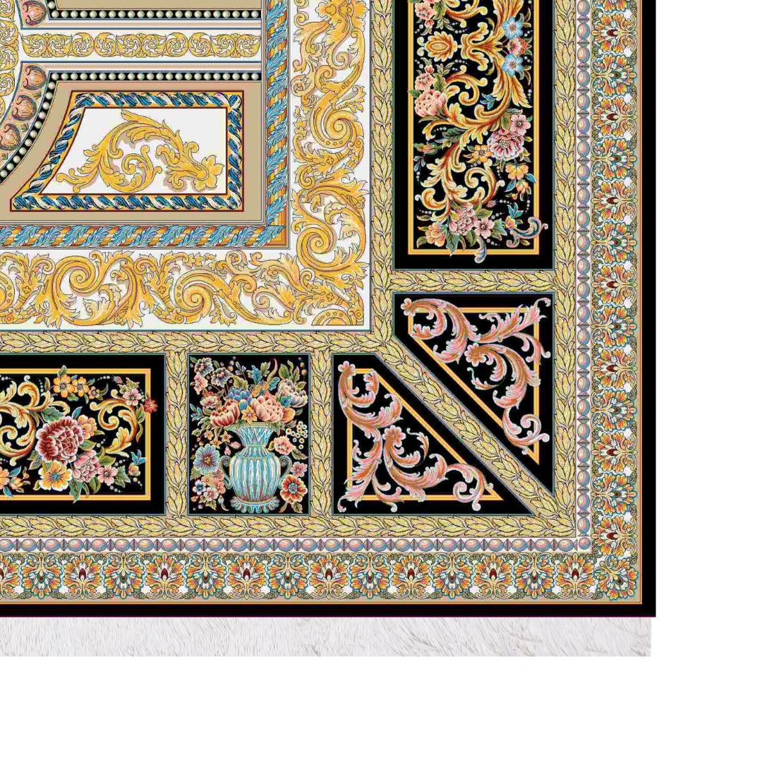 Classic Carpet - Athenia: authentic corner detail cropped from the original product photograph