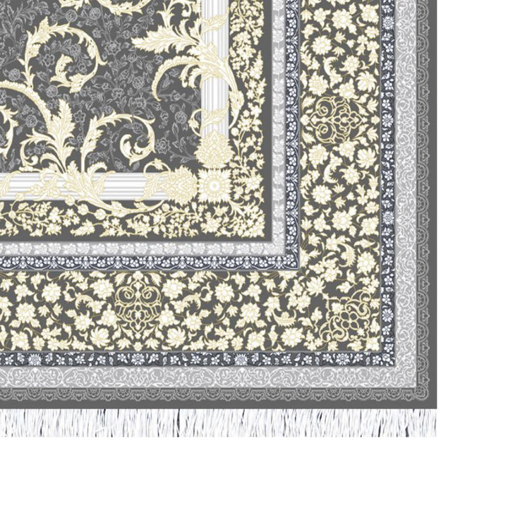 Classic Carpet - Castello: authentic corner detail cropped from the original product photograph