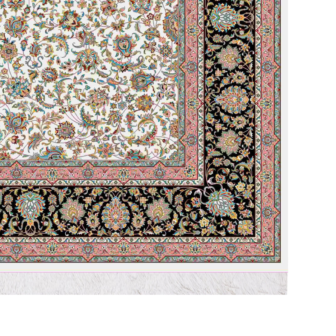 Classic Carpet - Florina: authentic corner detail cropped from the original product photograph