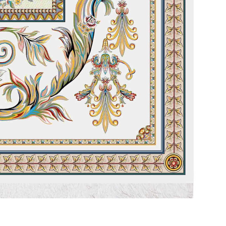 Classic Carpet - Francois: authentic corner detail cropped from the original product photograph