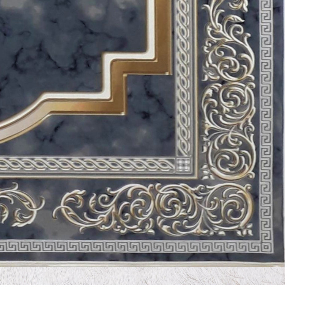 Classic Carpet - Ornamenta: authentic corner detail cropped from the original product photograph