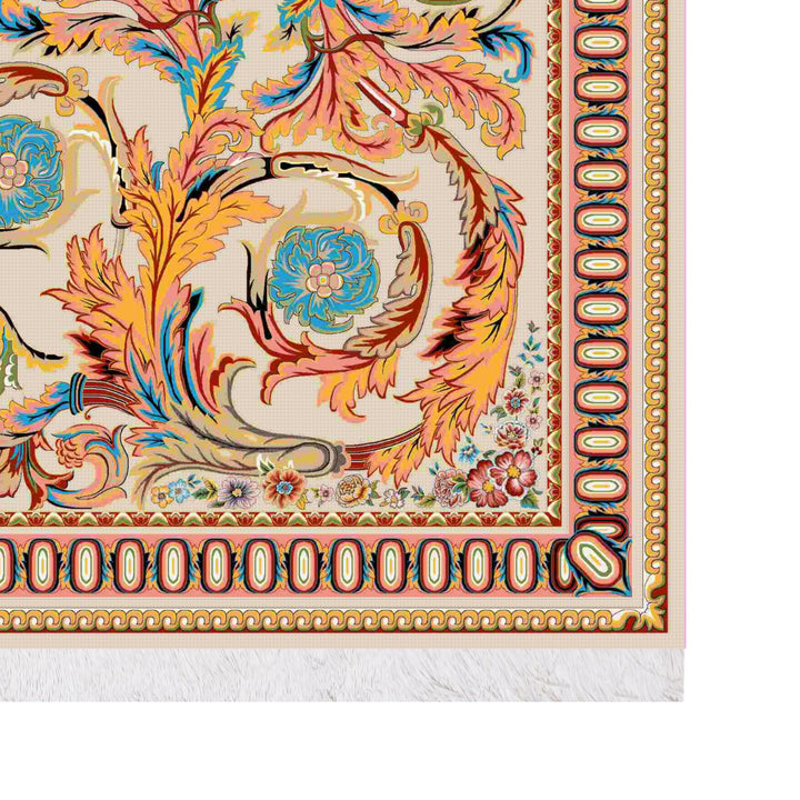Classic Carpet - Serenia: authentic corner detail cropped from the original product photograph
