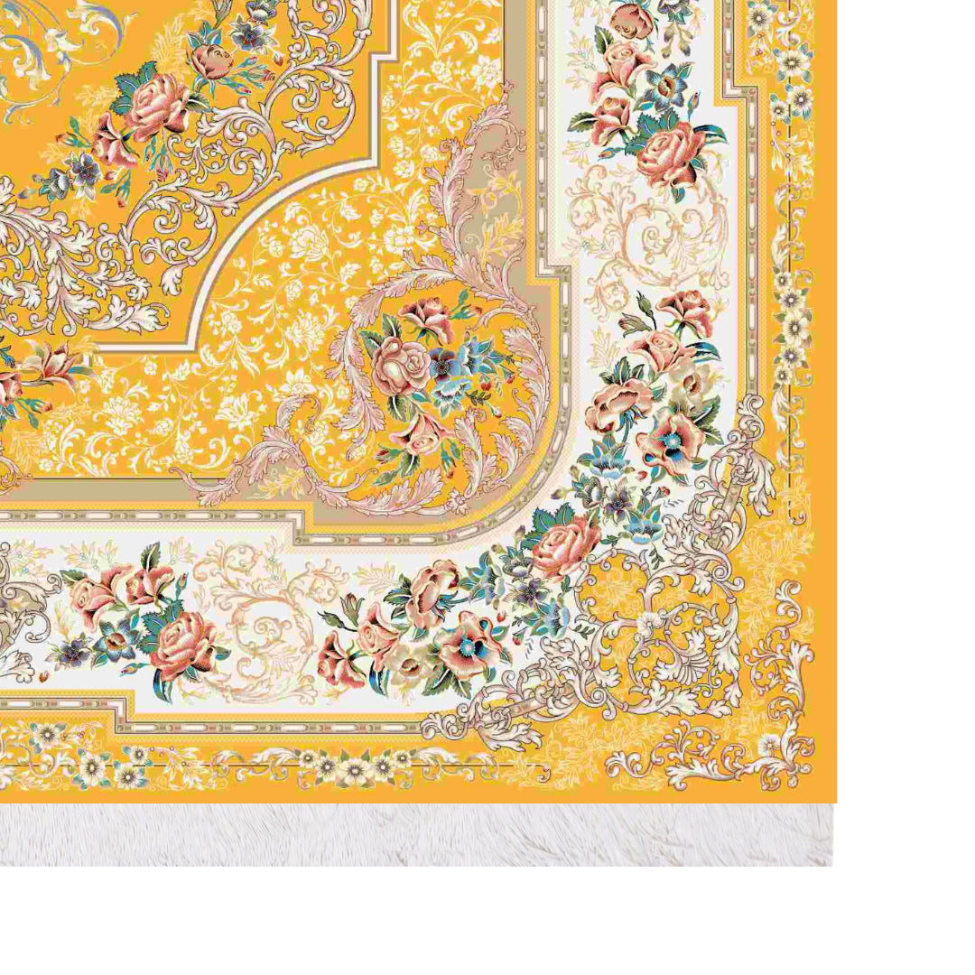 Classic Carpet - Shanara: authentic corner detail cropped from the original product photograph