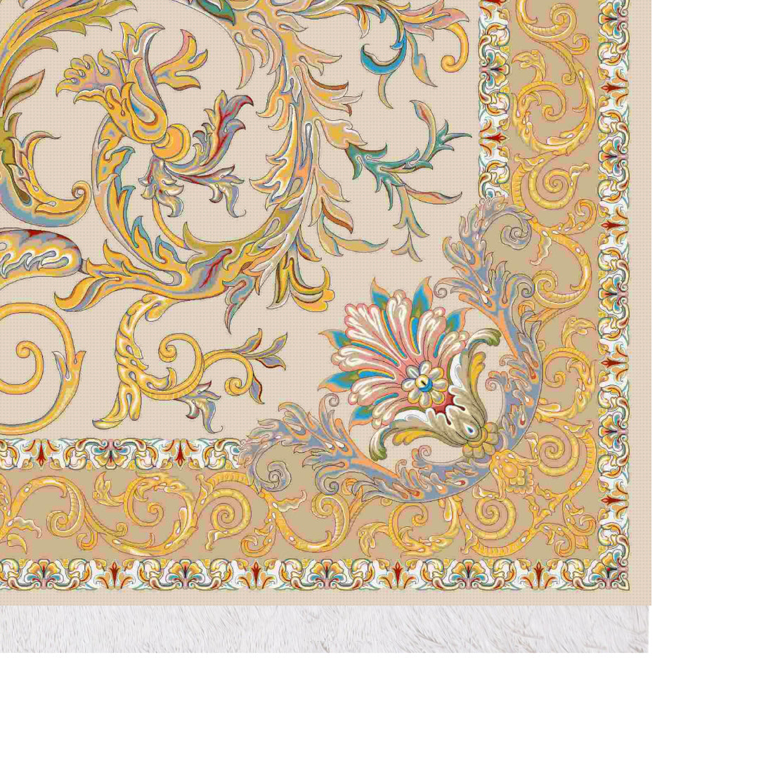 Classic Carpet - Silk Palace: authentic corner detail cropped from the original product photograph