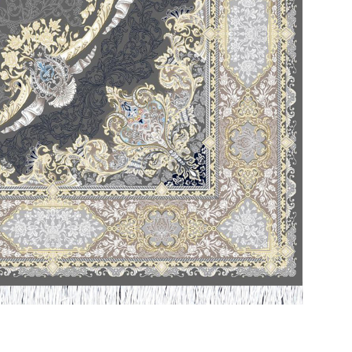 Classic Carpet - Valencia: authentic corner detail cropped from the original product photograph