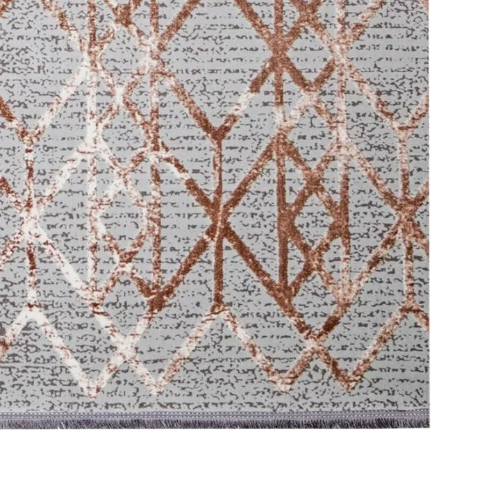 Modern Carpet - City Layer: authentic corner detail cropped from the original product photograph