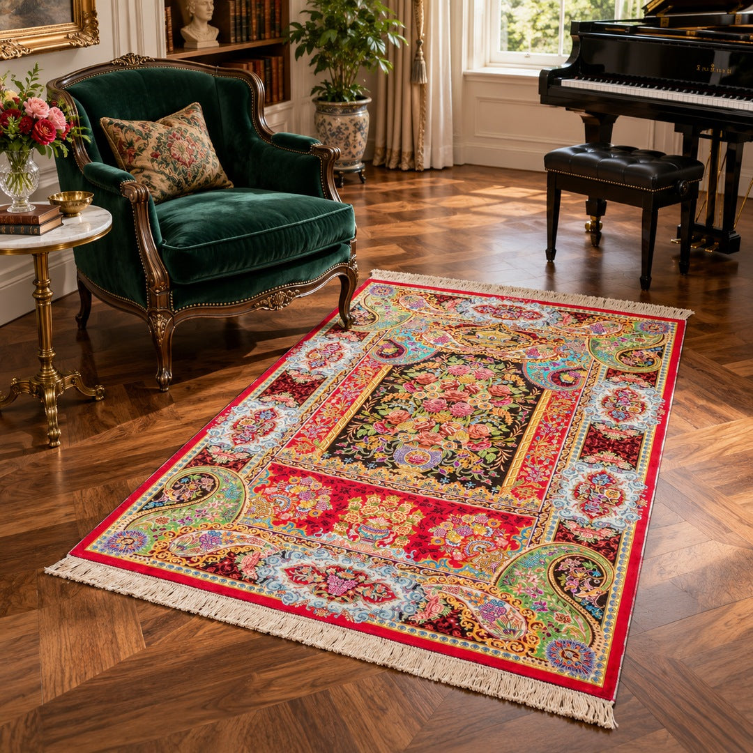 AI-generated interior visualization — MW-HM-0575; 177 x 118 cm. Styling illustration; see original product photo for exact details.