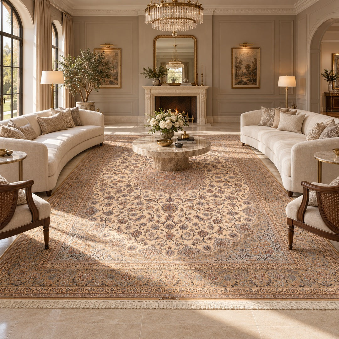 AI-generated interior visualization — MW-HM-0738; 526 x 355 cm. Styling illustration; see original product photo for exact details.