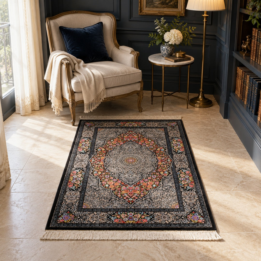 AI-generated interior visualization — MW-HM-0745; 150 x 101 cm. Styling illustration; see original product photo for exact details.