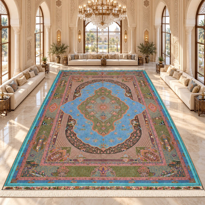 AI-generated interior visualization — MW-HM-0840; 600 x 398 cm. Styling illustration; see original product photo for exact details.
