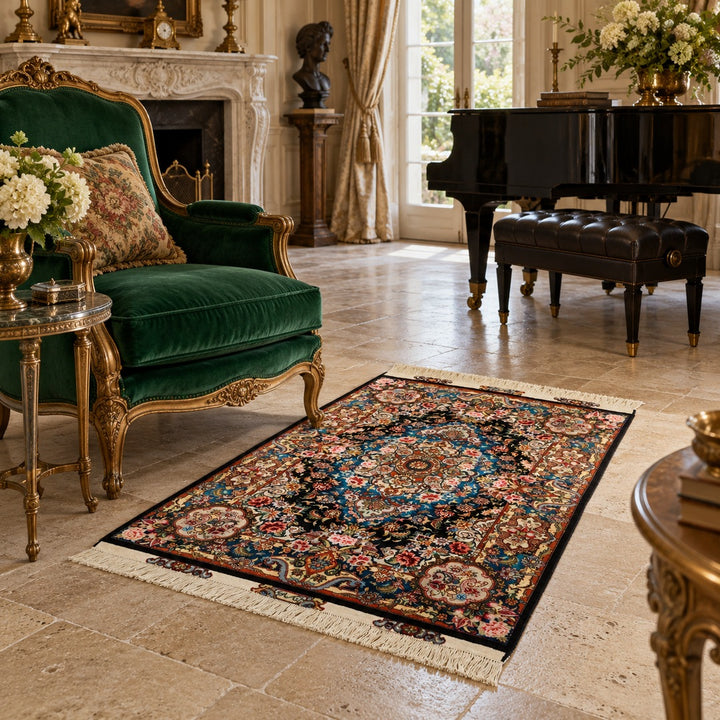 AI-generated interior visualization — MW-HM-0864, 149 x 98 cm. Illustrative styling and scale; not a customer project. See original product photo for exact details.