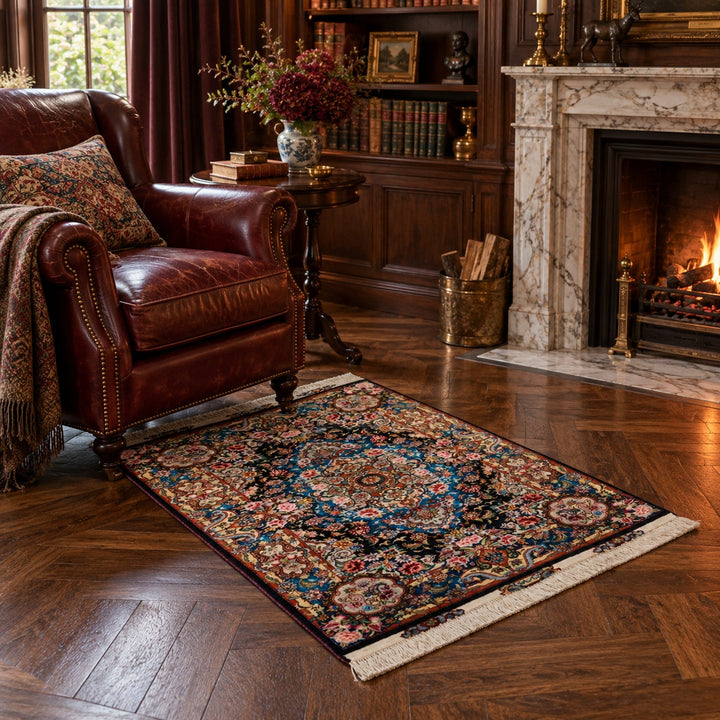 AI-generated interior visualization — MW-HM-0865, 150 x 100 cm. Illustrative styling and scale; not a customer project. See original product photo for exact details.