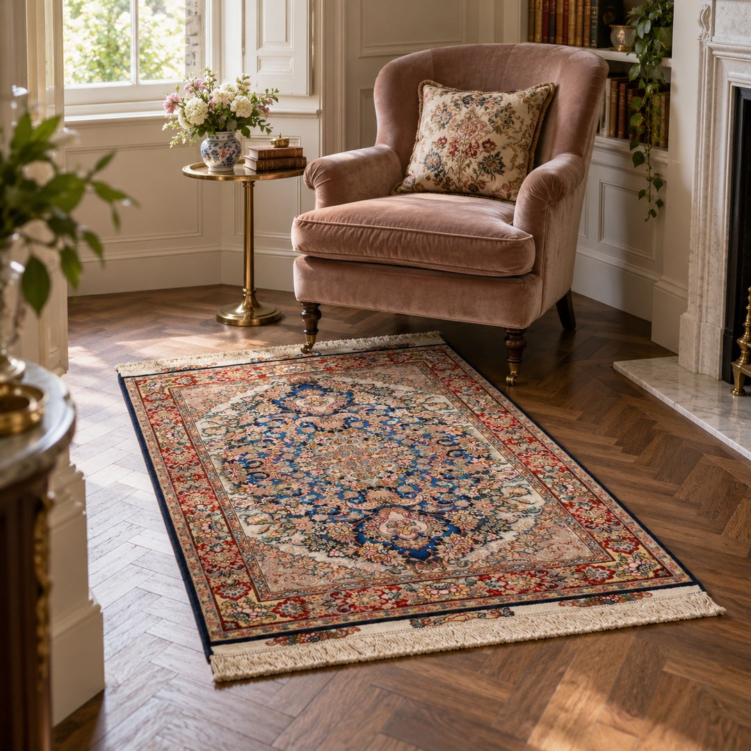 AI-generated interior visualization — MW-HM-0869; 158 x 99 cm. Styling illustration; see original product photo for exact details.