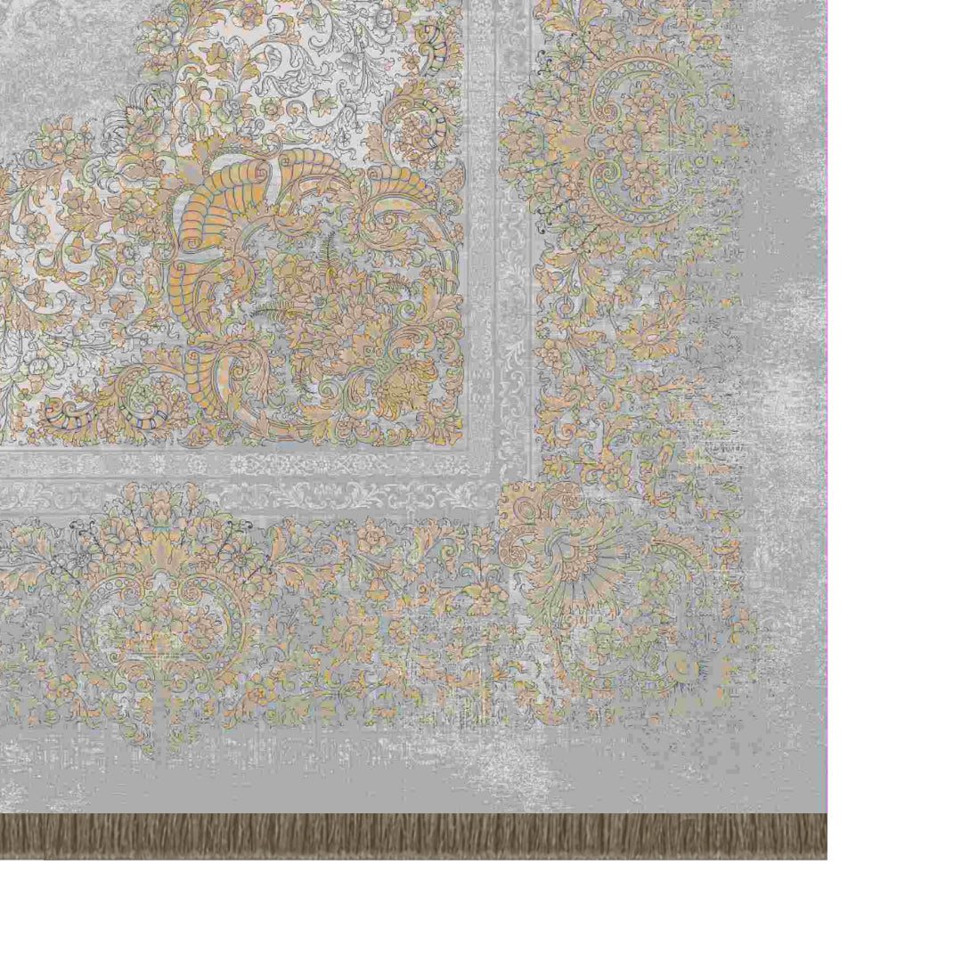 Neo Classic Carpet - Janette: authentic corner detail cropped from the original product photograph