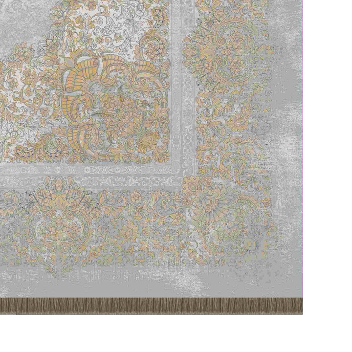 Neo Classic Carpet - Janette: authentic corner detail cropped from the original product photograph