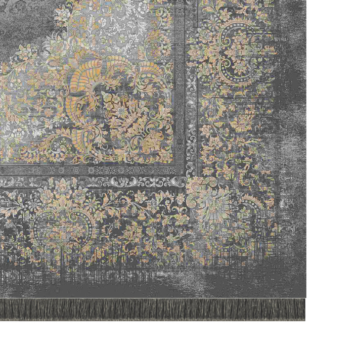 Neo Classic Carpet - Janette: authentic corner detail cropped from the original product photograph