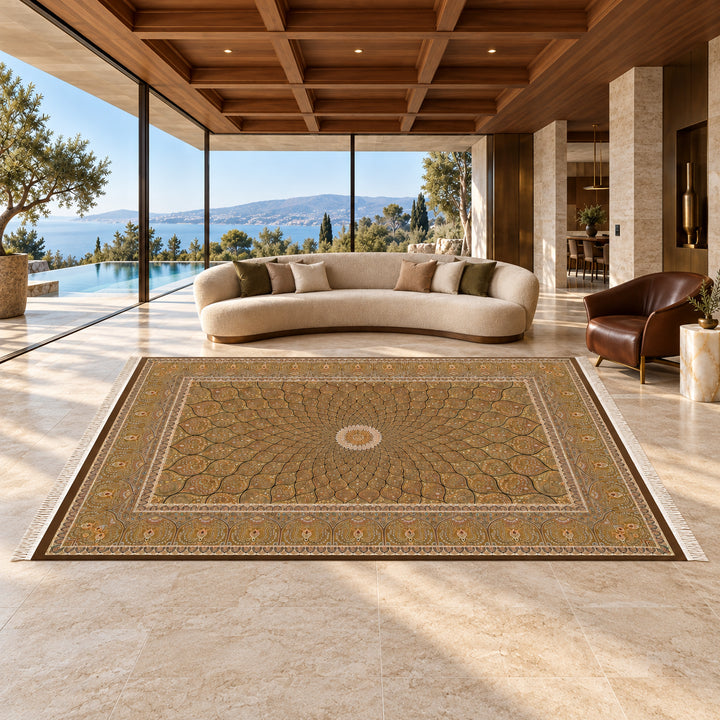 AI-styled lifestyle view of Islamic (300 x 200 cm); refer to original product photo for exact pattern detail and color.